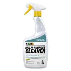 CLR PRO Multi-Purpose Cleaner, Lemon Scent, 32 Oz Bottle, 6/Carton
