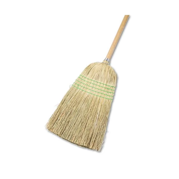 Boardwalk Parlor Broom, Yucca/Corn Fiber Bristles, 56" Overall Length, Natural, 12/Carton 1 Boardwalk Parlor Broom, Yucca/Corn Fiber Bristles, 56" Overall Length, Natural, 12/Carton