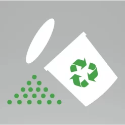 Keurig® Keurig K-Cycle Small Bins, 10"H X 10"W X 10"D, Black/Green, Pack Of 5 Bins -Professional cleaning tool store 2fbbd439c2d5e5b1e97be17920ed638d91