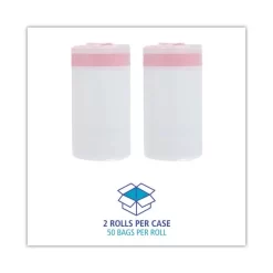 Boardwalk Drawstring Kitchen Bags, 13 Gal, 0.8 Mil, White, 50 Bags/Roll, 2 Rolls/Carton 8 Boardwalk Drawstring Kitchen Bags, 13 Gal, 0.8 Mil, White, 50 Bags/Roll, 2 Rolls/Carton -Professional cleaning tool store 321424c3273bb4a43c0963b36ea3f6c951