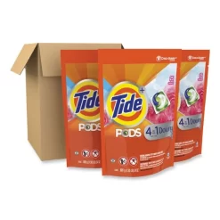 Tide PODS, With Downy, April Fresh Scent, 25 Pods/Pack, 3 Packs/Carton