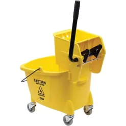 Genuine Joe 35-quart Side Press Mop Bucket & Wringer Combo -Professional cleaning tool store 349381c0176fc037a3ab991df1a8d37c37