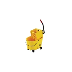 Rubbermaid Commercial Wave Brake Side Press Mop Bucket -Professional cleaning tool store 34dc7d6c068cf1adb5936972b7e965caae
