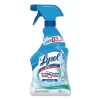 LYSOL Brand Bathroom Cleaner With Hydrogen Peroxide, Cool Spring Breeze, 22 Oz Trigger Spray Bottle, 12/Carton
