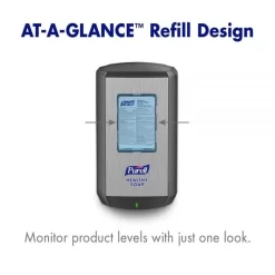Purell CS6 Touch-Free Dispenser Floor Stand, 28-1/2"H X 13-1/2"W X 5"D, Graphite -Professional cleaning tool store 36a8a1c8820ab6815e3e986f804c65e633