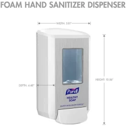 PURELL CS4 Soap Push-Style Dispenser, 1,250 ML, 4.88 X 8.8 X 11.38, White -Professional cleaning tool store 379102cf1106a95eb83ab05df716707de3