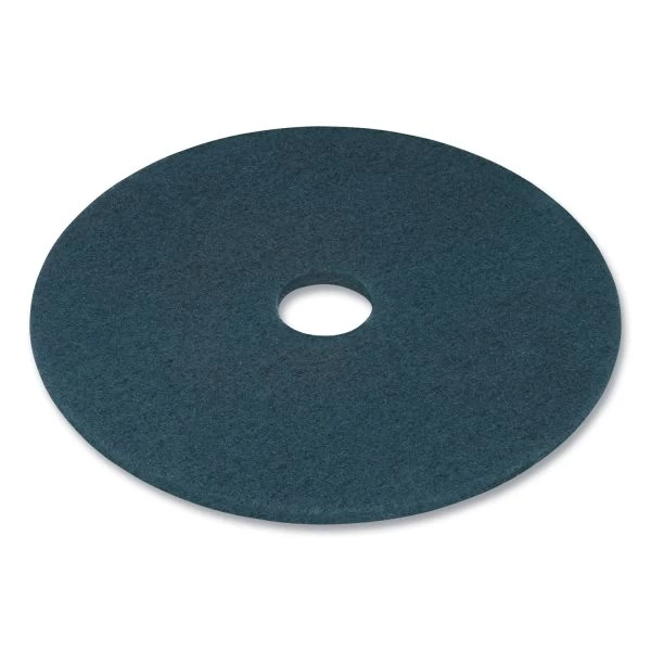 Coastwide Professional Cleaning Floor Pads, 20" Diameter, Blue, 5/Carton 2 Coastwide Professional Cleaning Floor Pads, 20" Diameter, Blue, 5/Carton - Image 2