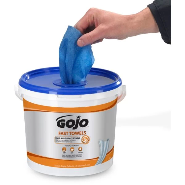 Gojo Fast Towels Hand/Surface Cleaner 4 Gojo Fast Towels Hand/Surface Cleaner - Image 4