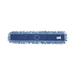 Boardwalk Dust Mop Head, Cotton/Synthetic Blend, 48" X 5", Blue
