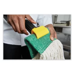 Rubbermaid Commercial Gripper Hardwood Mop Handle, 1.13" Dia X 60", Natural/Yellow 9 Rubbermaid Commercial Gripper Hardwood Mop Handle, 1.13" Dia X 60", Natural/Yellow -Professional cleaning tool store 3b2aa00b81bb6e5e9a12f43c59596922a3