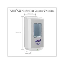 PURELL CS8 Soap Dispenser, 1,200 ML, 5.79 X 3.93 X 10.31, White 17 PURELL CS8 Soap Dispenser, 1,200 ML, 5.79 X 3.93 X 10.31, White -Professional cleaning tool store 3d3322f011e9800546a9023d681a315f39