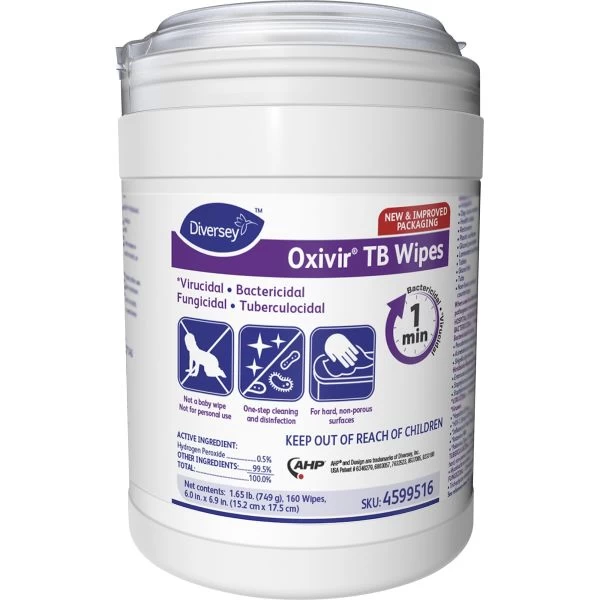 Diversey Oxivir Tb Disinfecting Wipes 2 Diversey Oxivir Tb Disinfecting Wipes - Image 2