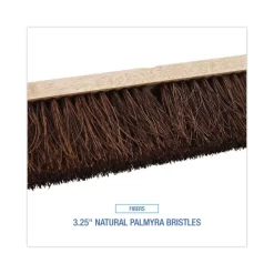 Boardwalk Floor Brush Head, 3.25" Natural Palmyra Fiber Bristles, 24" Brush -Professional cleaning tool store 3ea7d46235d71dca56aa2e9e92be4ed757