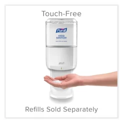 PURELL ES8 Touch Free Hand Sanitizer Dispenser, 1,200 ML, 5.25 X 8.56 X 12.13, White -Professional cleaning tool store 406de505726250d5a8513677a9df6bae23
