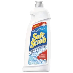 Soft Scrub Oxi Cleanser, Clean Scent, 24 Oz Bottle, 9/Carton