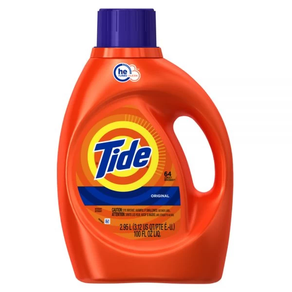 Tide HE Liquid Laundry Detergent, Original Scent, 99.2 Oz Bottle, Case Of 4 1 Tide HE Liquid Laundry Detergent, Original Scent, 99.2 Oz Bottle, Case Of 4