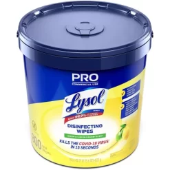Lysol Disinfecting Wipe Bucket W/Wipes -Professional cleaning tool store 41febb7d1833122460b23454fb52287033