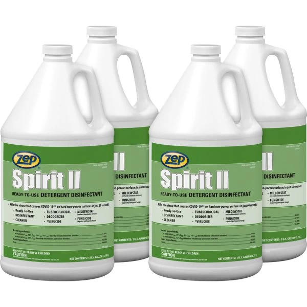 Zep Spirit II Detergent Disinfectant 1 Zep Spirit II Detergent Disinfectant