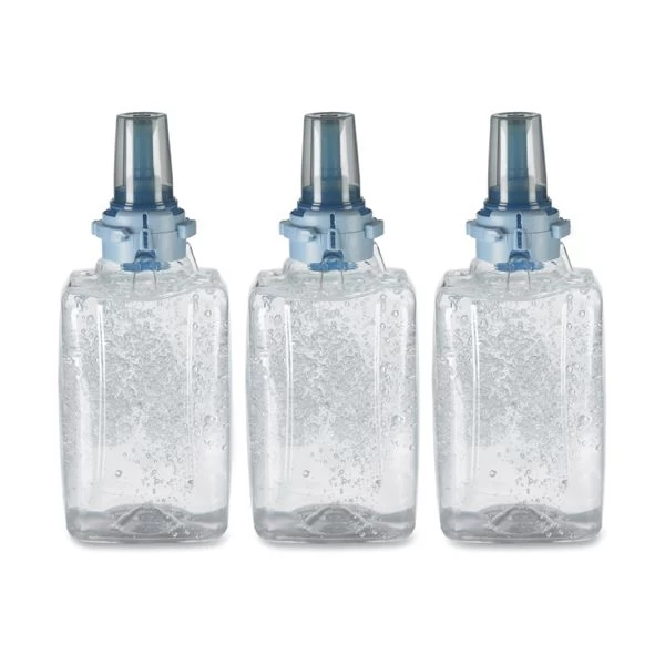 PURELL Advanced Hand Sanitizer Green Certified Gel Refill, For ADX-12 Dispensers, 1,200 ML, Fragrance-Free, 3/Carton 1 PURELL Advanced Hand Sanitizer Green Certified Gel Refill, For ADX-12 Dispensers, 1,200 ML, Fragrance-Free, 3/Carton