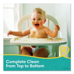 Pampers® Pampers Complete Clean Baby Wipes, 1-Ply, Baby Fresh, 7 X 6.8, White, 72 Wipes/Pack, 8 Packs/Carton -Professional cleaning tool store 431461e87eab0f5bfd014328c0898fbcbc
