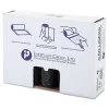 Inteplast Group Low-Density Commercial Can Liners, 60 Gal, 1.4 Mil, 38" X 58", Black, 20 Bags/Roll, 5 Rolls/Carton