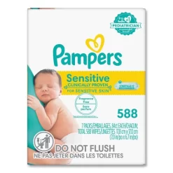 Pampers® Pampers Sensitive Baby Wipes, 1-Ply, 6.7 X 7, Unscented, White, 84/Pack, 7/Carton 7 Pampers® Pampers Sensitive Baby Wipes, 1-Ply, 6.7 X 7, Unscented, White, 84/Pack, 7/Carton -Professional cleaning tool store 4456cbb971b00cc8bcdf51b43b0c0d9e4f