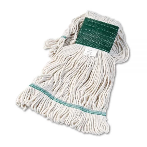 Boardwalk Super Loop Wet Mop Head, Cotton/Synthetic Fiber, 5" Headband, Medium Size, White, 12/Carton 1 Boardwalk Super Loop Wet Mop Head, Cotton/Synthetic Fiber, 5" Headband, Medium Size, White, 12/Carton