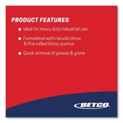 Betco Heavy Duty Citrus Skin Cleanser 8 Betco Heavy Duty Citrus Skin Cleanser -Professional cleaning tool store 4592b910452c531b80b0297bca1010f7df