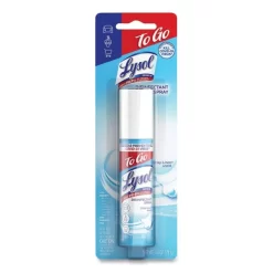 LYSOL Brand Disinfectant Spray To Go, Crisp Linen, 1 Oz Aerosol Spray, 12/Carton