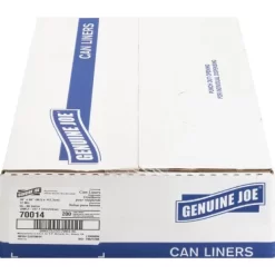 Genuine Joe 60 Gallon Trash Bags, Clear, High-Density, 12 Micron, 200/Carton 8 Genuine Joe 60 Gallon Trash Bags, Clear, High-Density, 12 Micron, 200/Carton -Professional cleaning tool store 469f48797e2b509631091f525a44055c23