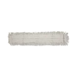 Boardwalk Mop Head, Dust, Disposable, Cotton/Synthetic Fibers, 48 X 5, White