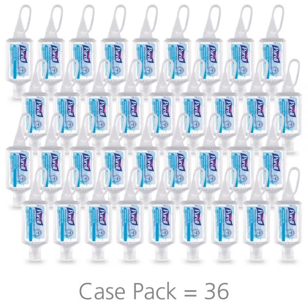 Purell Advanced Refreshing Gel Hand Sanitizer, 1 Fl Oz, Clean Scent, Case Of 36 Bottles 5 Purell Advanced Refreshing Gel Hand Sanitizer, 1 Fl Oz, Clean Scent, Case Of 36 Bottles - Image 5