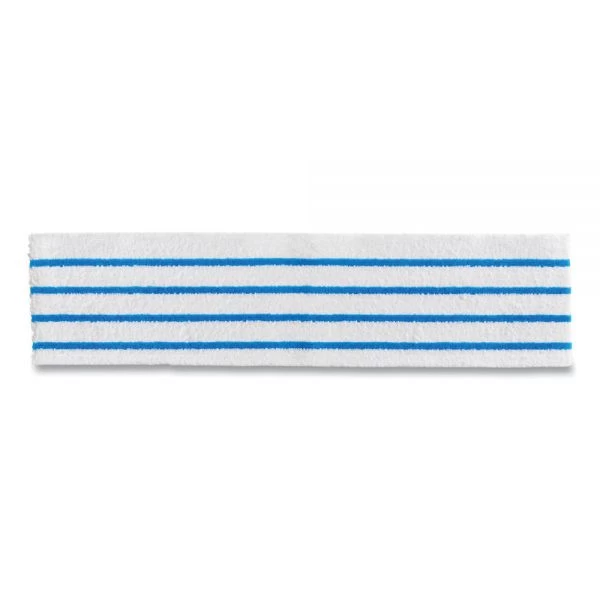 Rubbermaid Commercial HYGEN Disposable Microfiber Mop Pads, White/Blue, 50 Pads Per Pack, Case Of 3 Packs 1 Rubbermaid Commercial HYGEN Disposable Microfiber Mop Pads, White/Blue, 50 Pads Per Pack, Case Of 3 Packs