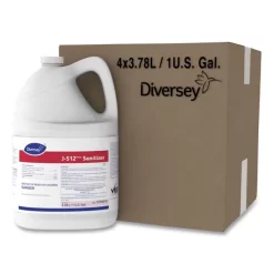 Diversey J-512TM/MC Sanitizer, 1 Gal Bottle, 4/Carton -Professional cleaning tool store 4ad2e69ad96e678c3c8563483cb34e49bb