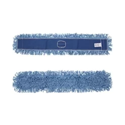 Boardwalk Dust Mop Head, Cotton/Synthetic Blend, 48" X 5", Blue -Professional cleaning tool store 4b732cf1a30799de4bfb5e9b30a63f57ca