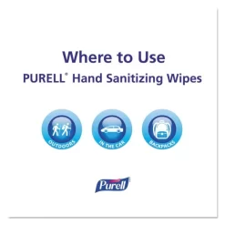 PURELL Sanitizing Hand Wipes, Individually Wrapped, 5 X 7, Unscented, White, 1,000/Carton -Professional cleaning tool store 4b762ae14ef7ad9314c7bfdbfe9d4a9e0e