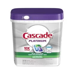 Cascade ActionPacs, Fresh Scent, 34.5 Oz Bag, 62 Packs/Bag