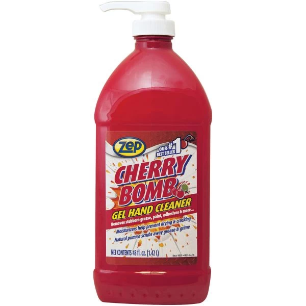 Zep Cherry Bomb Gel Hand Cleaner 1 Zep Cherry Bomb Gel Hand Cleaner