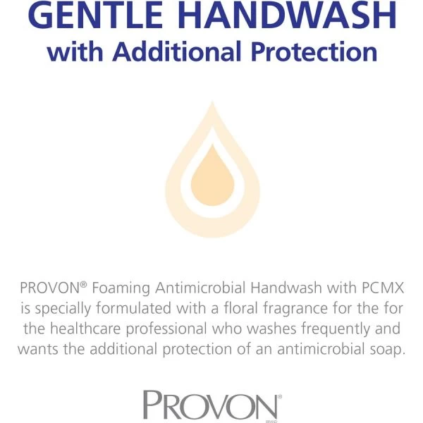 PROVON Foaming Antimicrobial Handwash With PCMX, For LTX-7, Floral, 700 ML Refill, 3/Carton 3 PROVON Foaming Antimicrobial Handwash With PCMX, For LTX-7, Floral, 700 ML Refill, 3/Carton - Image 3