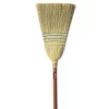 Rubbermaid Commercial Corn-Fill Broom, Corn Fiber Bristles, 38" Overall Length, Blue