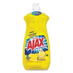 Ajax® Ajax Dish Detergent, Lemon Scent, 28 Oz Bottle, 9/Carton