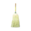 Boardwalk Parlor Broom, Corn Fiber Bristles, 55" Overall Length, Natural, 12/Carton