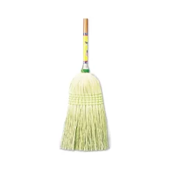 Boardwalk Parlor Broom, Corn Fiber Bristles, 55" Overall Length, Natural, 12/Carton