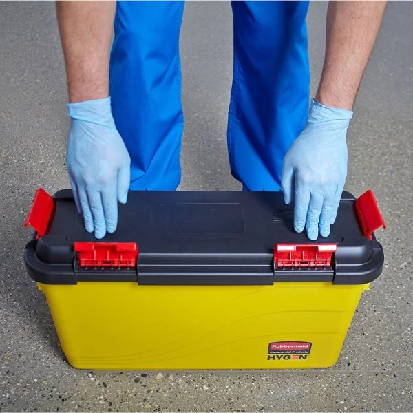 Rubbermaid Commercial HYGEN HYGEN Charging Bucket, 6.8 Gal, Yellow 8 Rubbermaid Commercial HYGEN HYGEN Charging Bucket, 6.8 Gal, Yellow - Image 8