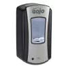 GOJO LTX-12 Touch-Free Dispenser, 1,200 ML, 5.75 X 3.33 X 10.5, Brushed Chrome/Black