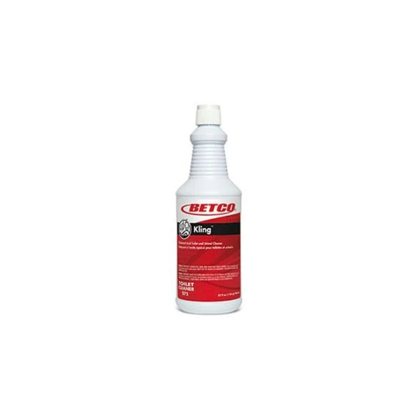 Betco Kling 9% Thickened HCI Toilet Bowl Cleaner 1 Betco Kling 9% Thickened HCI Toilet Bowl Cleaner