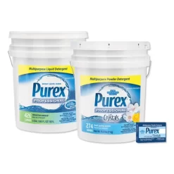 Purex Dry Detergent, Fresh Spring Waters, Powder, 15.6 Lb. Pail G Waters -Professional cleaning tool store 545859c22b64d9a976bf1f4a502768f229