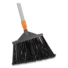 Coastwide Professional Polypropylene Bristle Angled Broom, 56" Handle, Gray