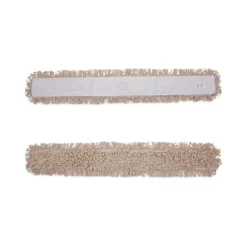 Boardwalk Industrial Dust Mop Head, Hygrade Cotton, 60w X 5d, White -Professional cleaning tool store 567940d8ded58caa6a12b83b56a901cb77