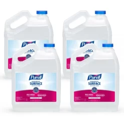 Purell Food Service Surface Sanitizer, Unscented, 139.2 Oz Bottle, Case Of 4